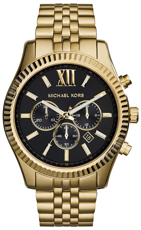 zegarek michael kors męski złoty|Zegarki Michael Kors .